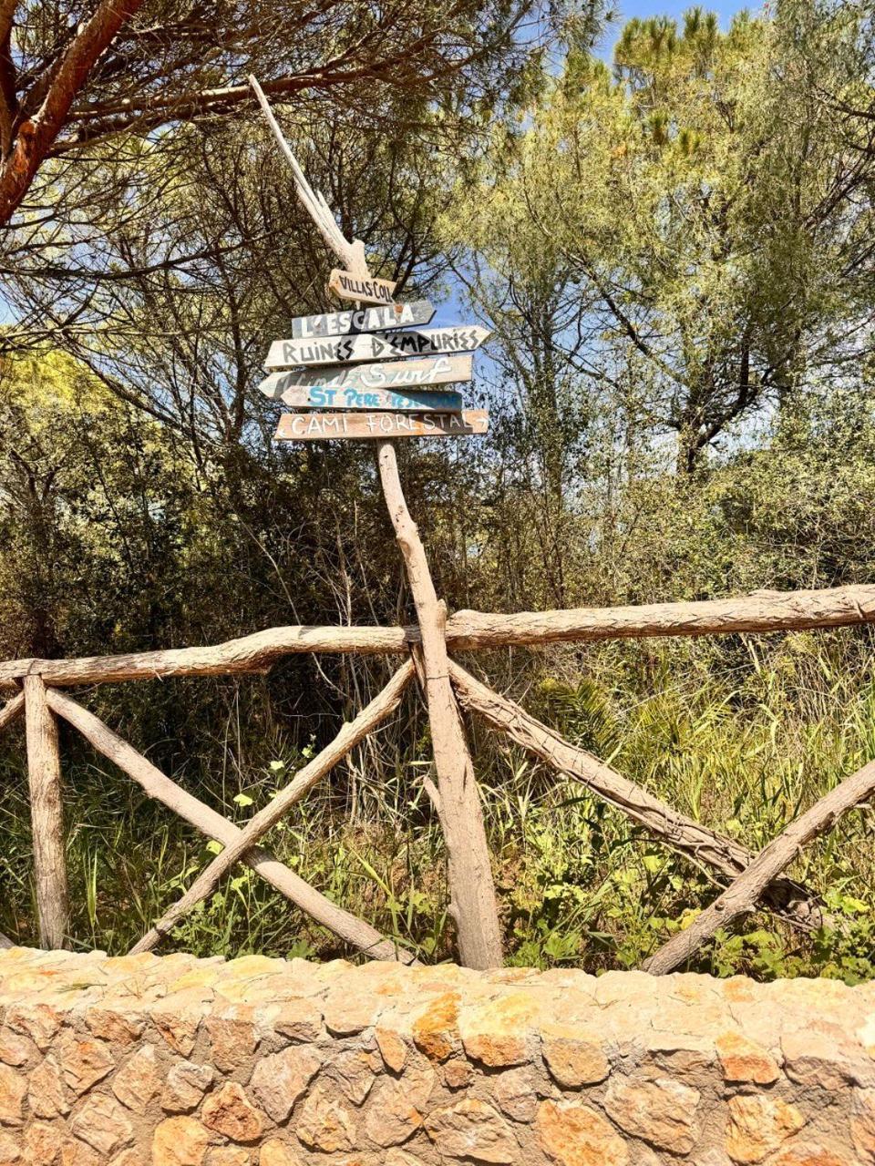Villa Merce Empuries Sant Marti d'Empuries Kültér fotó